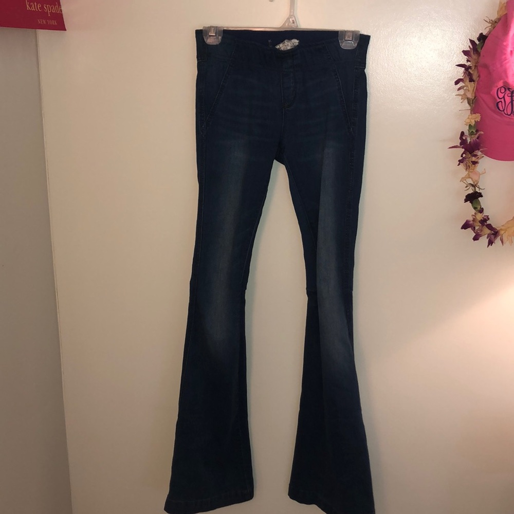 free people flare jeans!!